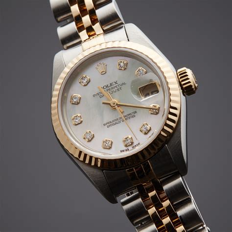 women's second hand rolex watch|lady datejust pre owned.